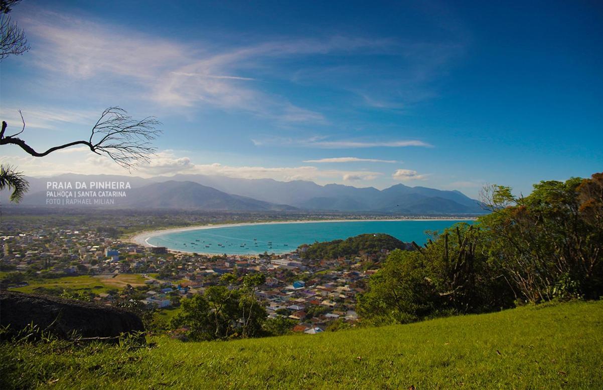 Cabana Magica Praia E Floresta, Vale Da Utopia, Pinheira Villa Guarda do Embaú Exteriör bild