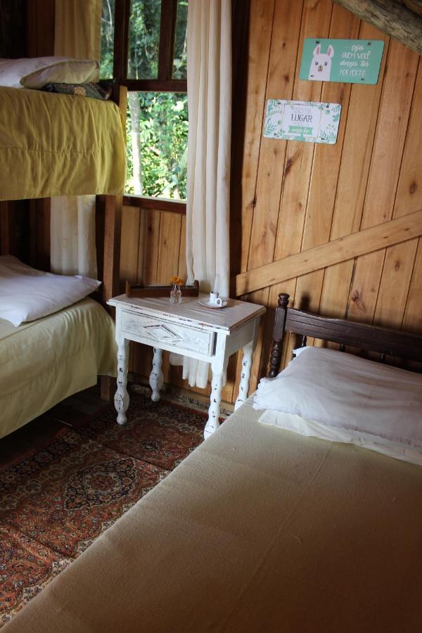 Cabana Magica Praia E Floresta, Vale Da Utopia, Pinheira Villa Guarda do Embaú Exteriör bild