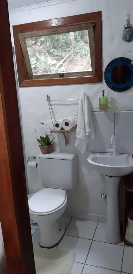 Cabana Magica Praia E Floresta, Vale Da Utopia, Pinheira Villa Guarda do Embaú Exteriör bild